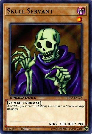 Amazon.com: Yu-Gi-Oh! - Skull Servant - SBLS-EN025 - Common - 1st
